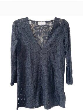 J Valdi Swim - Lace Swimsuit Coverup - M